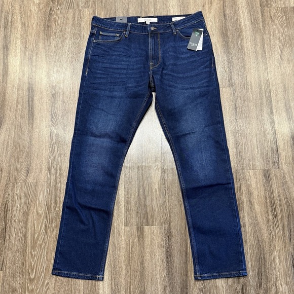 Guess Recycled Wool Denim Finnley Slim Tappered Men's Size 38x32